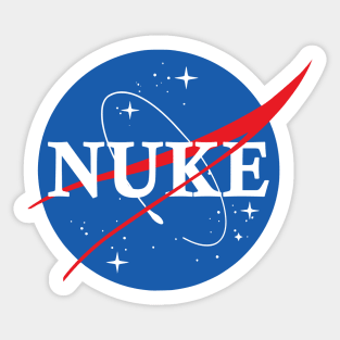 Nasa Nuke Sticker